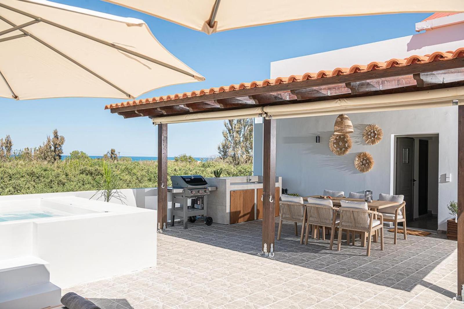 Sol Luxury Apartment - Close To The Beach With A Private Mini Pool Chania  Eksteriør billede