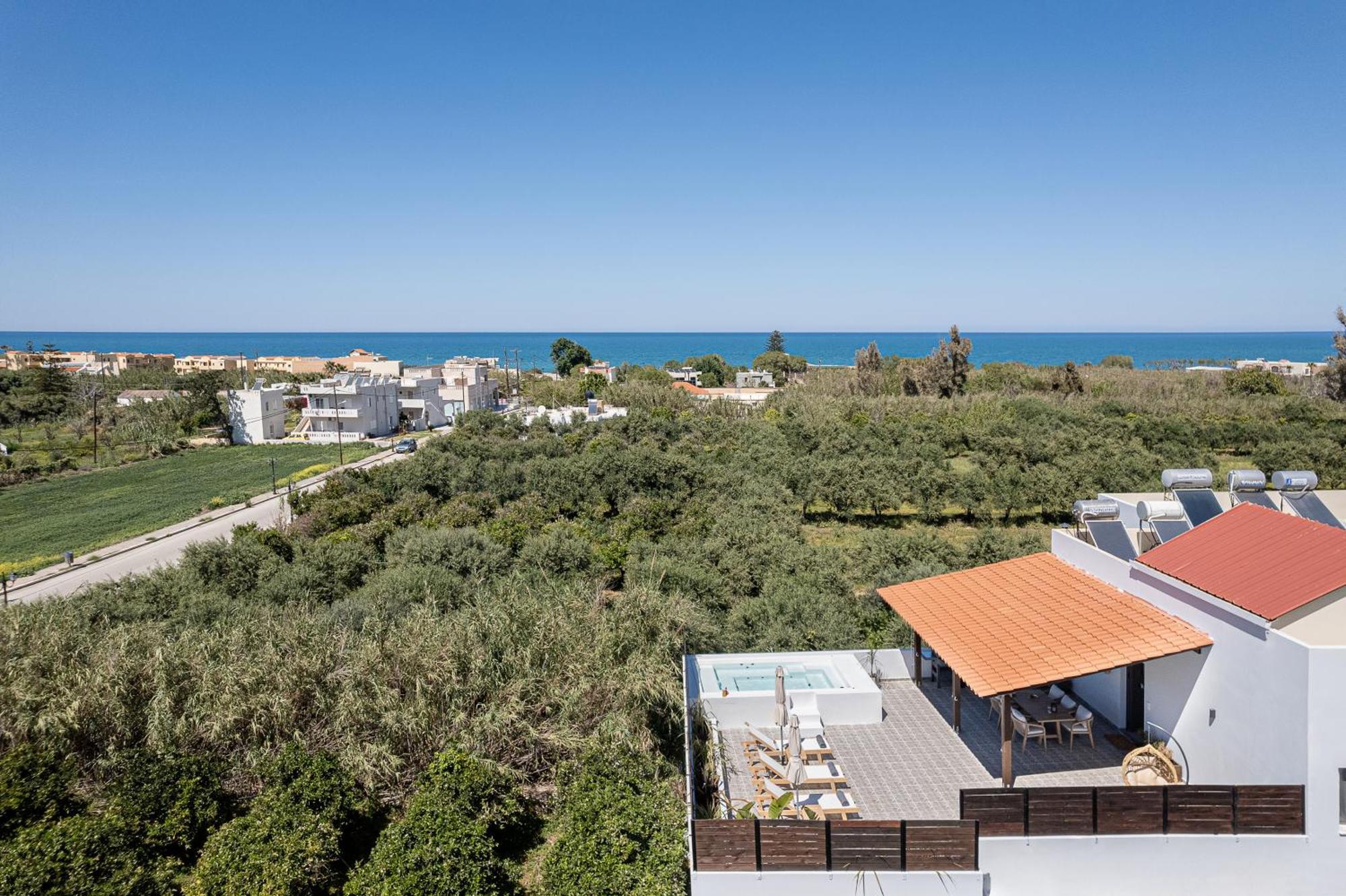 Sol Luxury Apartment - Close To The Beach With A Private Mini Pool Chania  Eksteriør billede