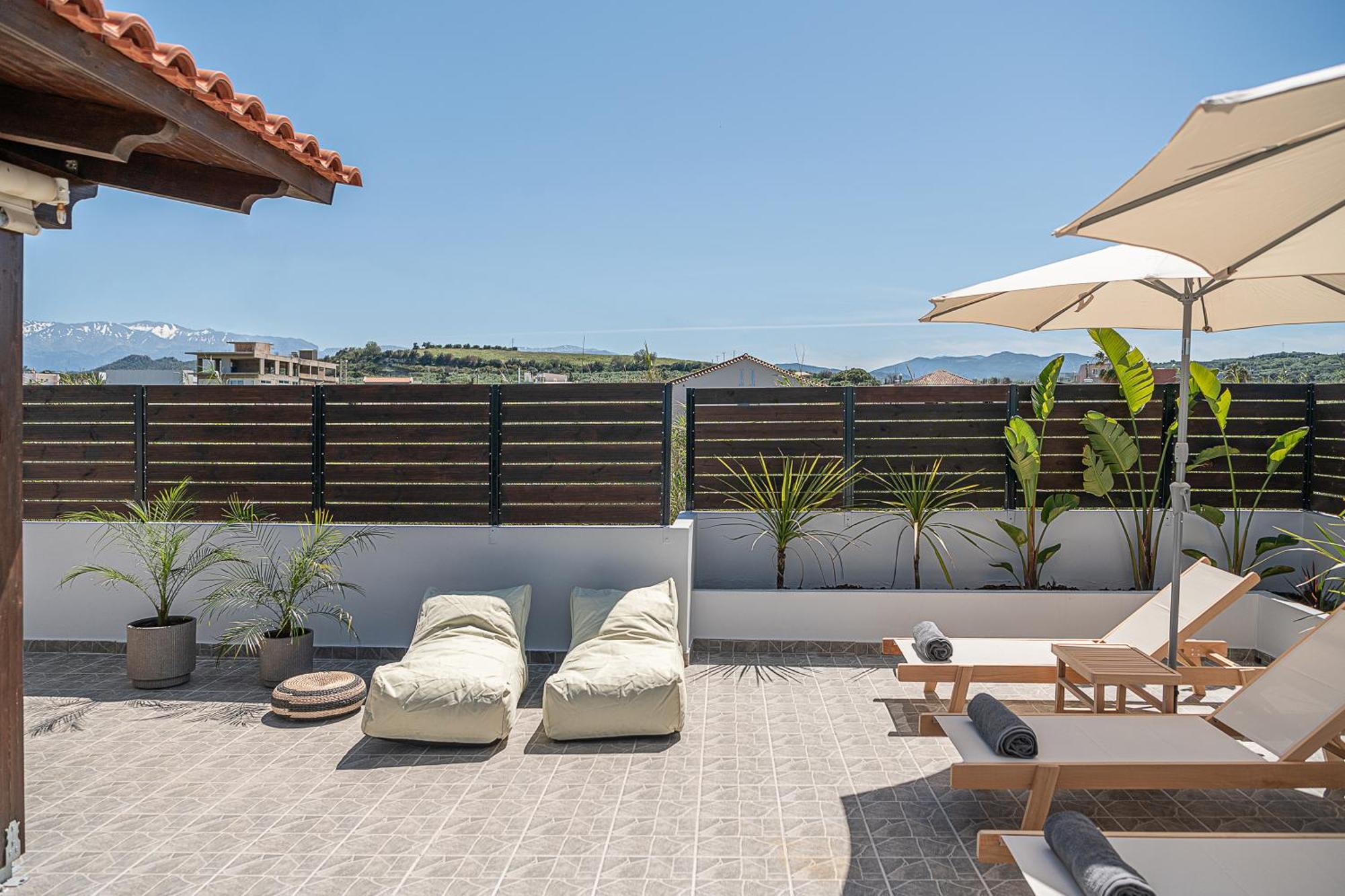 Sol Luxury Apartment - Close To The Beach With A Private Mini Pool Chania  Eksteriør billede