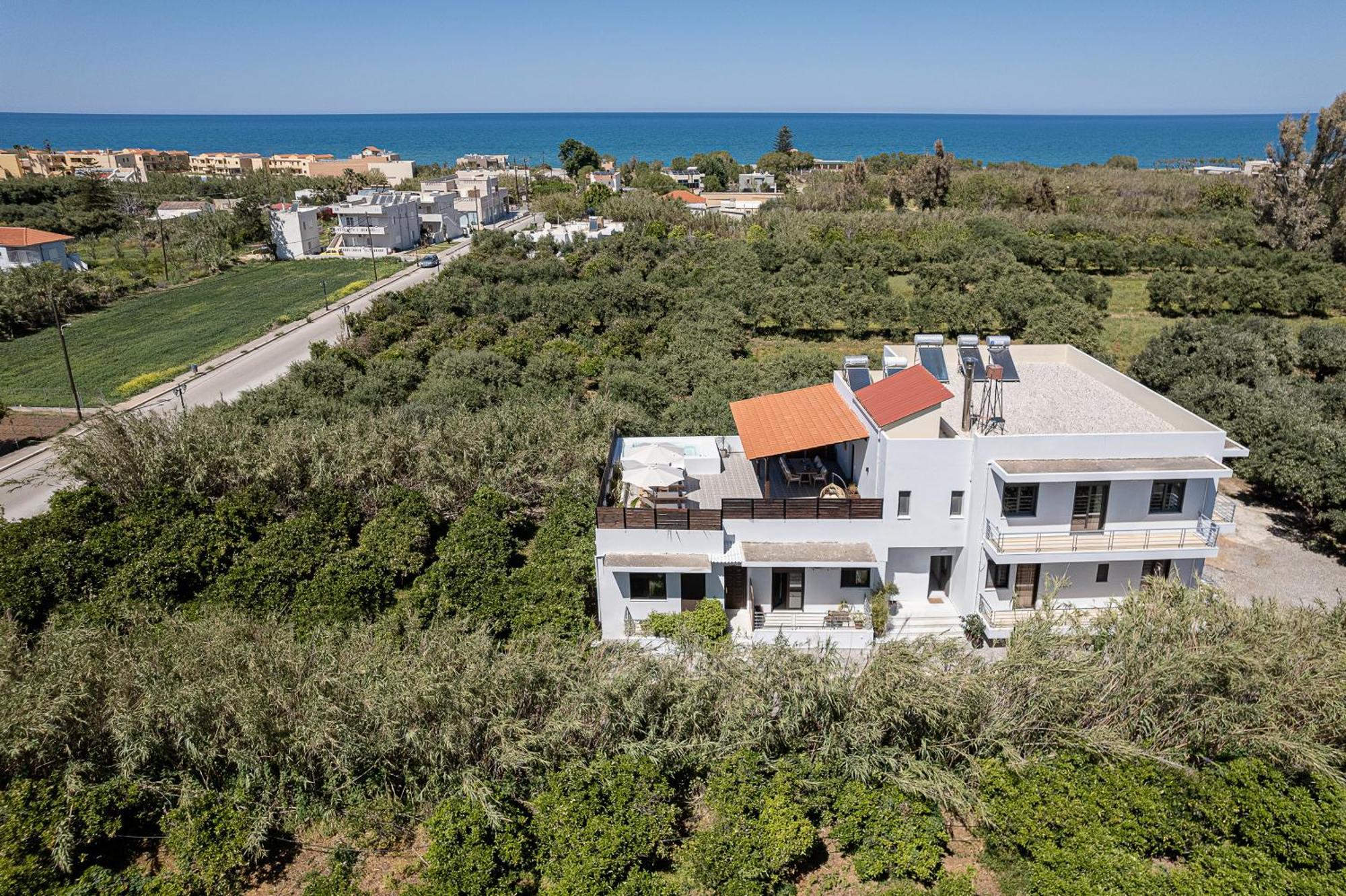 Sol Luxury Apartment - Close To The Beach With A Private Mini Pool Chania  Eksteriør billede