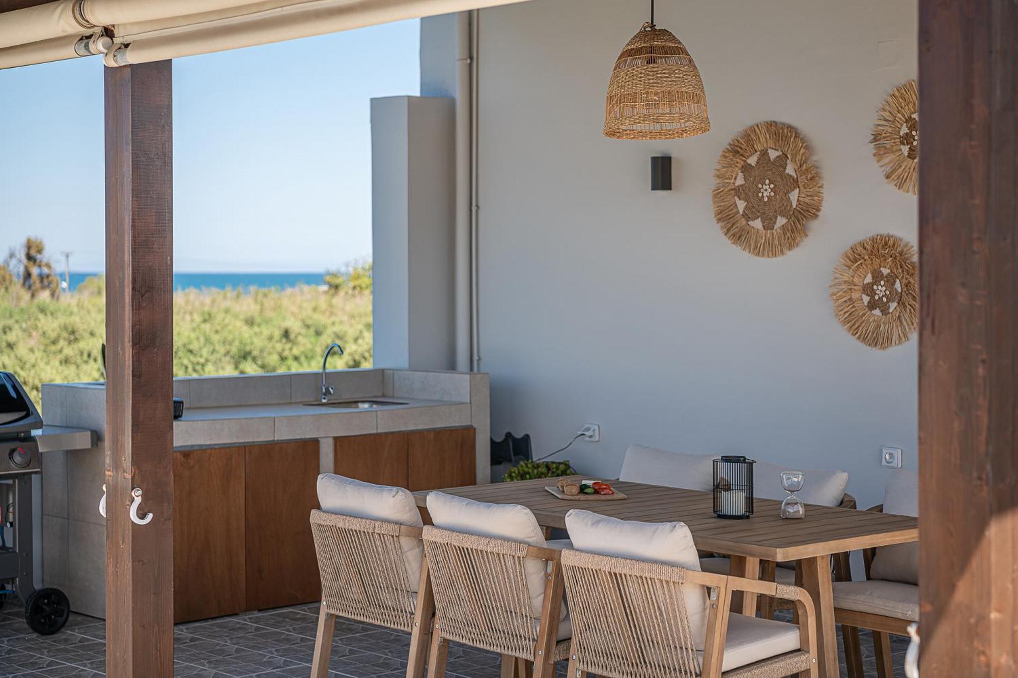 Sol Luxury Apartment - Close To The Beach With A Private Mini Pool Chania  Eksteriør billede